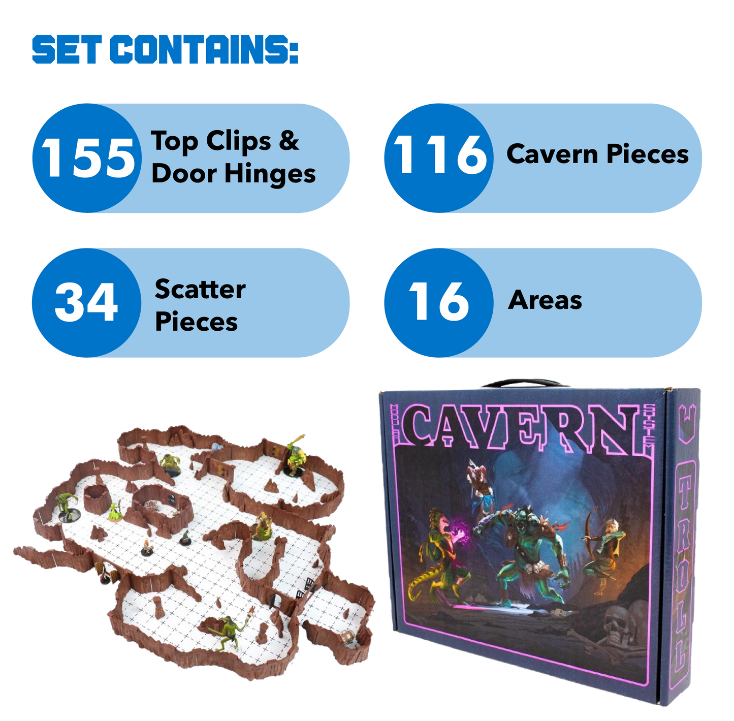 Troll Cavern Set