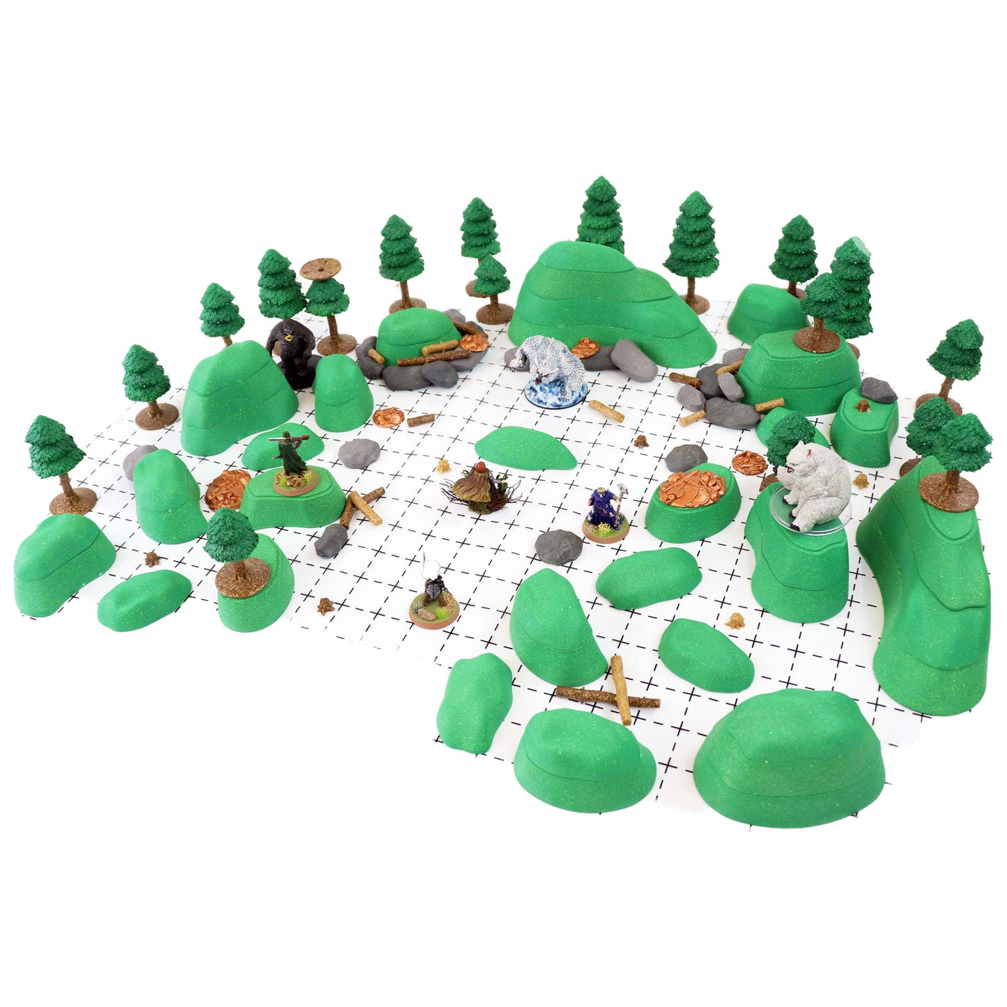 Owlbear Terrain Set
