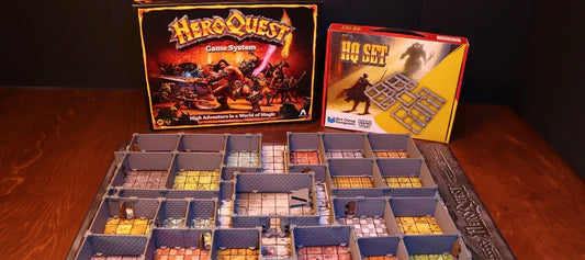 HQ Set adding 3D Terrain to HeroQuest Banner