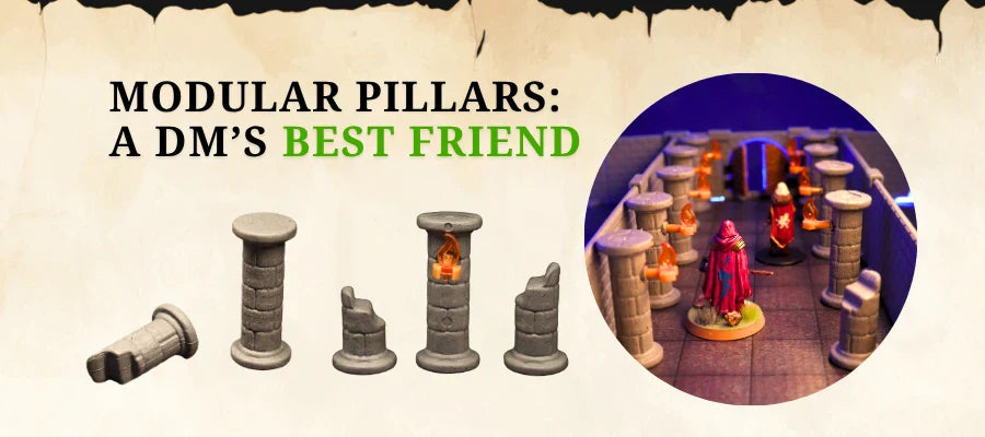 Stone Pillars and Torches DMs Best Friend Blog Banner