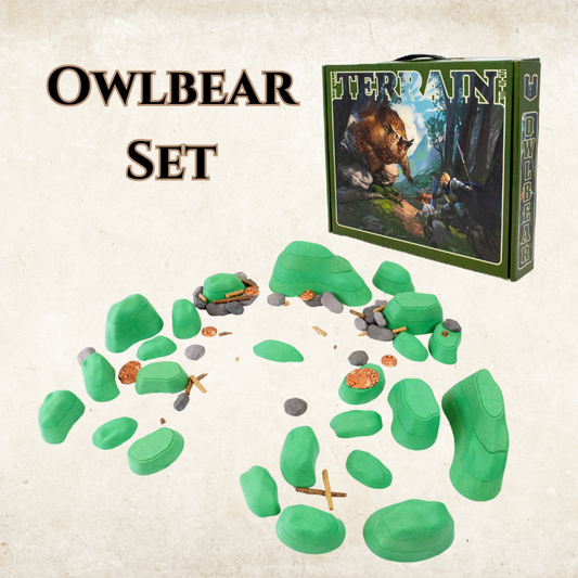Owlbear Terrain Set
