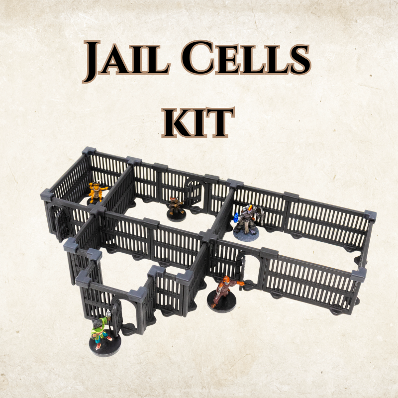 Jail Cells Kit