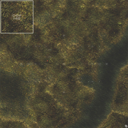Mats by Mars: Swamplands Tabletop Wargaming Play Mat