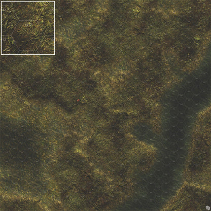 Mats by Mars: Swamplands Tabletop Wargaming Play Mat