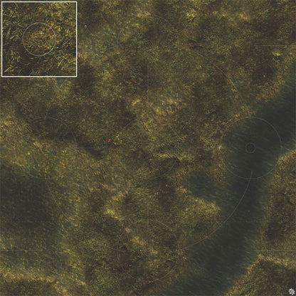 Mats by Mars: Swamplands Tabletop Wargaming Play Mat