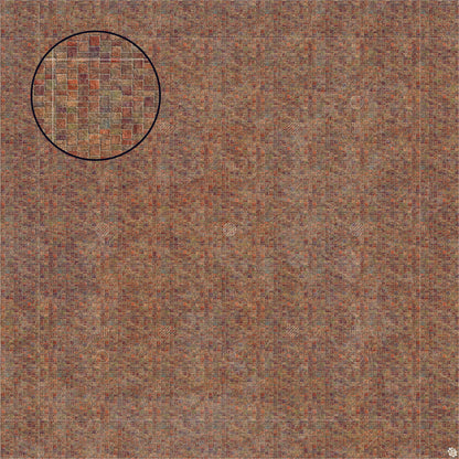 Mats by Mars: Sett in Stone (Red) Tabletop Wargaming Play Mat
