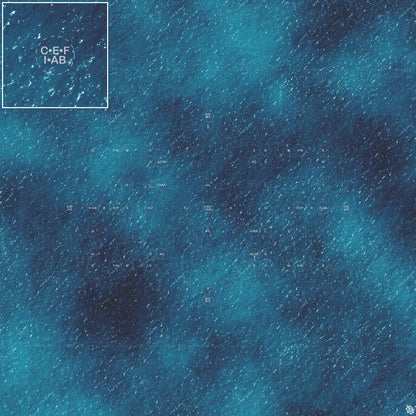 Mats by Mars: Dark Caribbean Tabletop Wargaming Play Mat