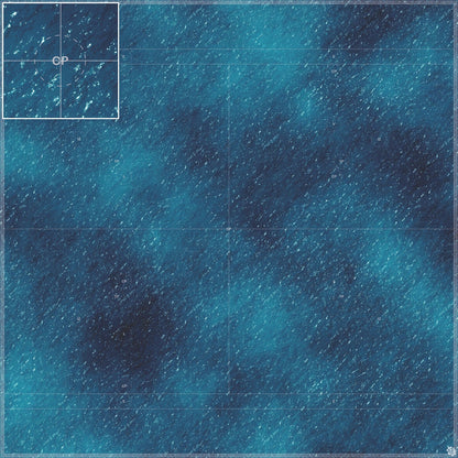 Mats by Mars: Dark Caribbean Tabletop Wargaming Play Mat