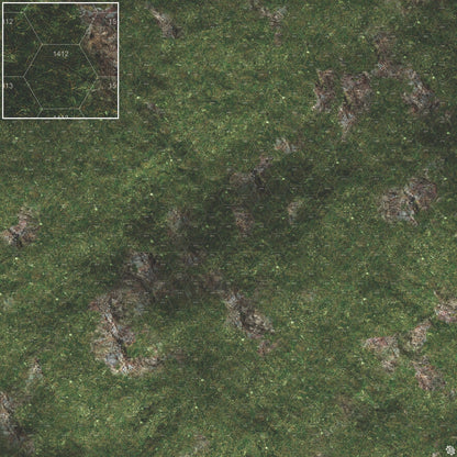 Mats by Mars: Green Hills Tabletop Wargaming Play Mat