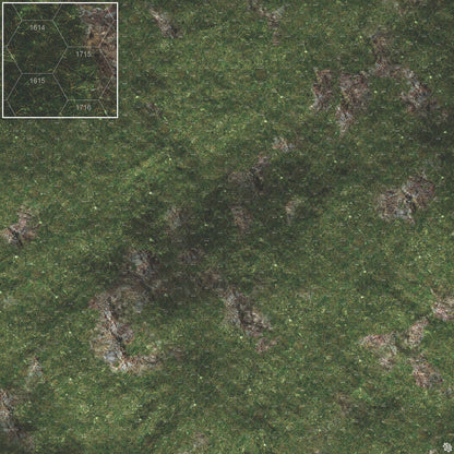 Mats by Mars: Green Hills Tabletop Wargaming Play Mat