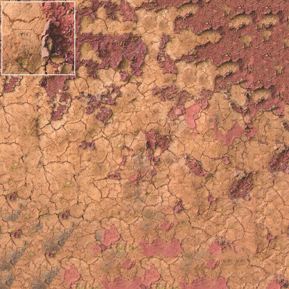 Mats by Mars: Badlands Tabletop Wargaming Play Mat