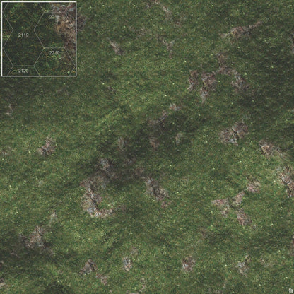 Mats by Mars: Green Hills Tabletop Wargaming Play Mat