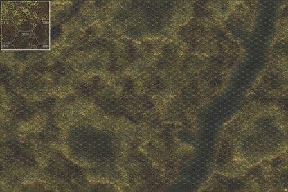 Mats by Mars: Swamplands Tabletop Wargaming Play Mat