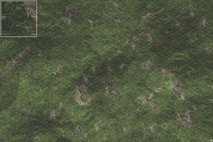 Mats by Mars: Green Hills Tabletop Wargaming Play Mat