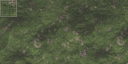 Mats by Mars: Green Hills Tabletop Wargaming Play Mat