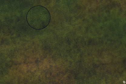 Mats by Mars: Green Meadow Tabletop Wargaming Play Mat