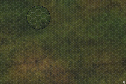 Mats by Mars: Green Meadow Tabletop Wargaming Play Mat