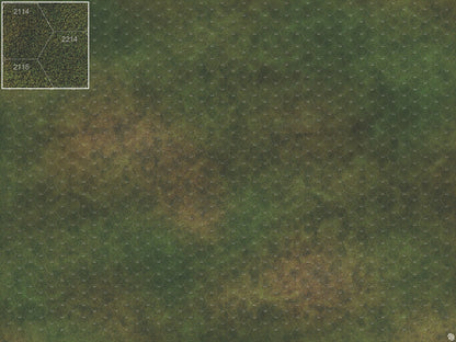 Mats by Mars: Green Meadow Tabletop Wargaming Play Mat