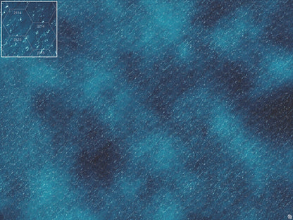Mats by Mars: Dark Caribbean Tabletop Wargaming Play Mat