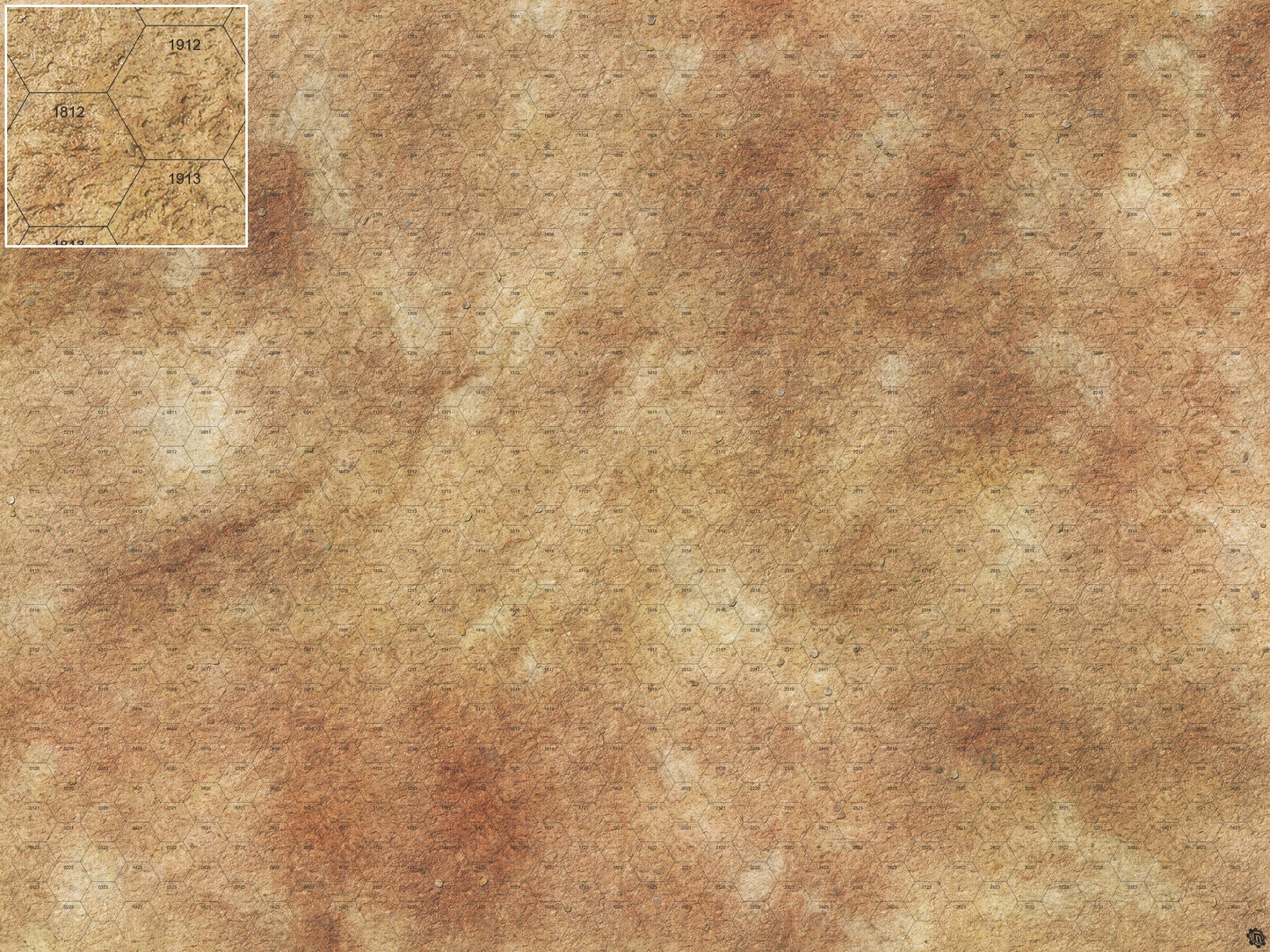 Mats by Mars: Swallowing Sand Tabletop Wargaming Play Mat