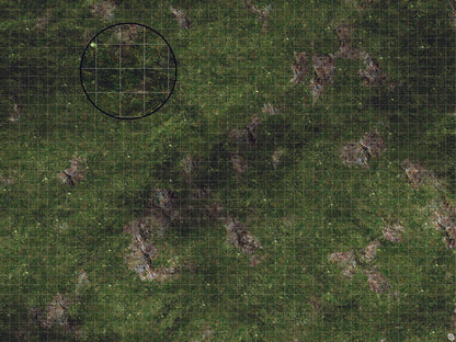 Mats by Mars: Green Hills Tabletop Wargaming Play Mat