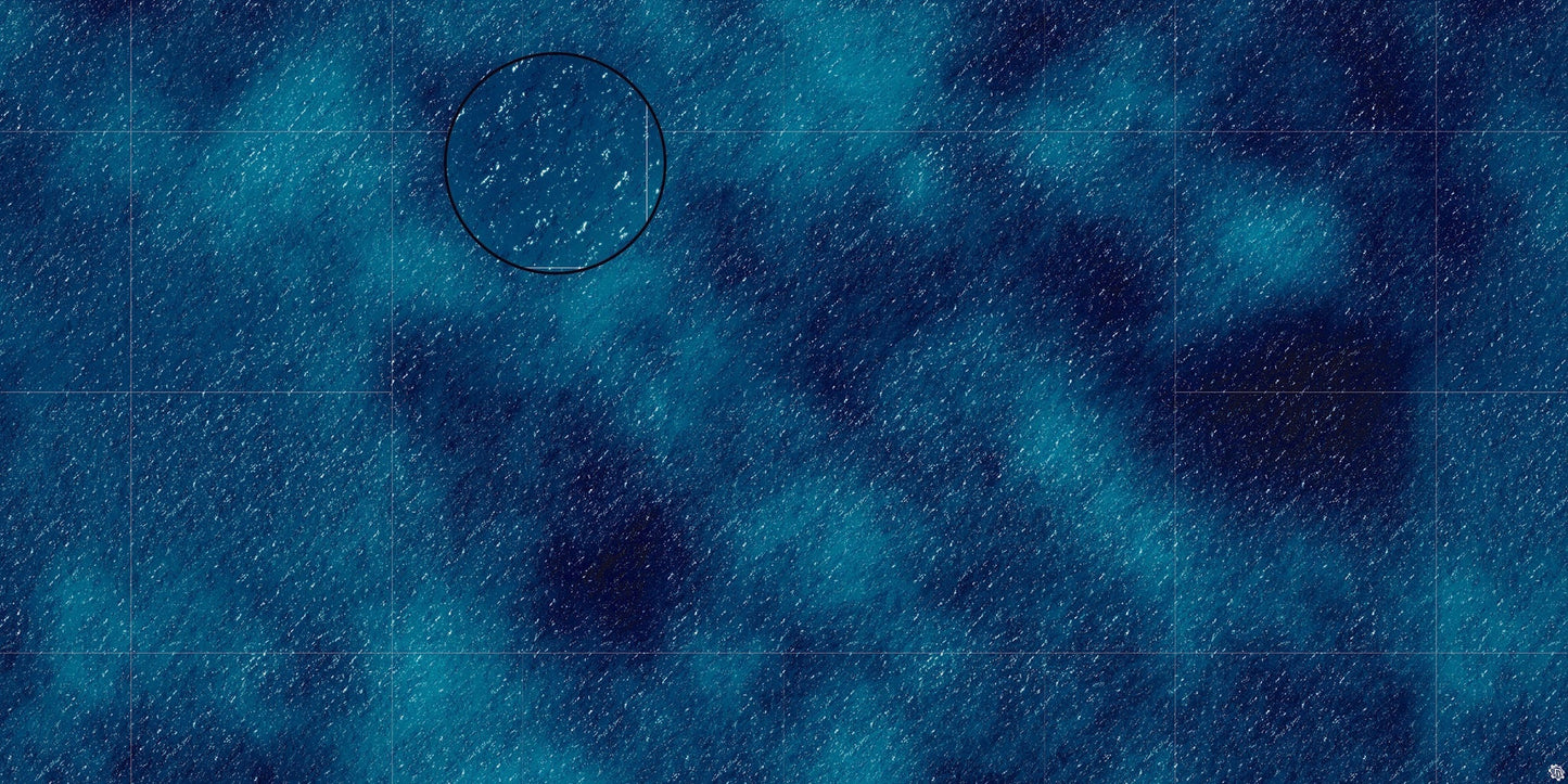 Mats by Mars: Dark Caribbean Tabletop Wargaming Play Mat