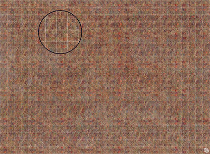 Mats by Mars: Sett in Stone (Red) Tabletop Wargaming Play Mat