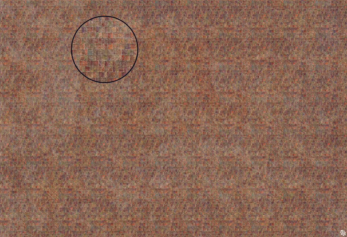 Mats by Mars: Sett in Stone (Red) Tabletop Wargaming Play Mat