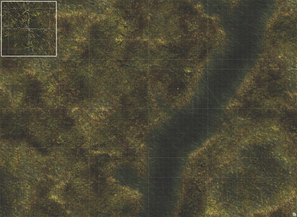 Mats by Mars: Swamplands Tabletop Wargaming Play Mat