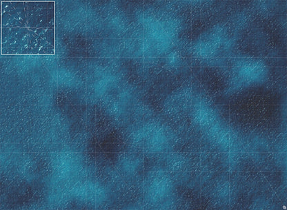 Mats by Mars: Dark Caribbean Tabletop Wargaming Play Mat