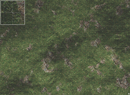 Mats by Mars: Green Hills Tabletop Wargaming Play Mat
