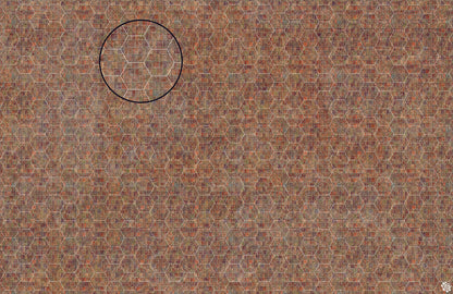 Mats by Mars: Sett in Stone (Red) Tabletop Wargaming Play Mat