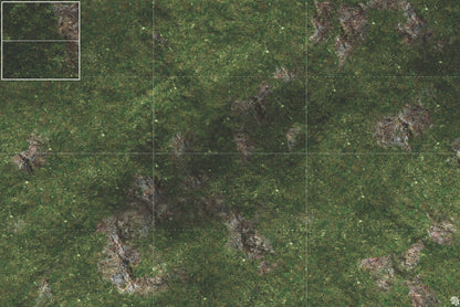 Mats by Mars: Green Hills Tabletop Wargaming Play Mat