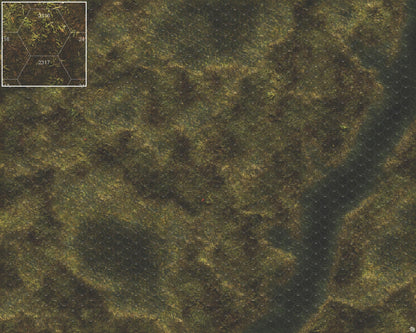 Mats by Mars: Swamplands Tabletop Wargaming Play Mat
