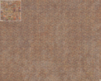 Mats by Mars: Sett in Stone (Red) Tabletop Wargaming Play Mat