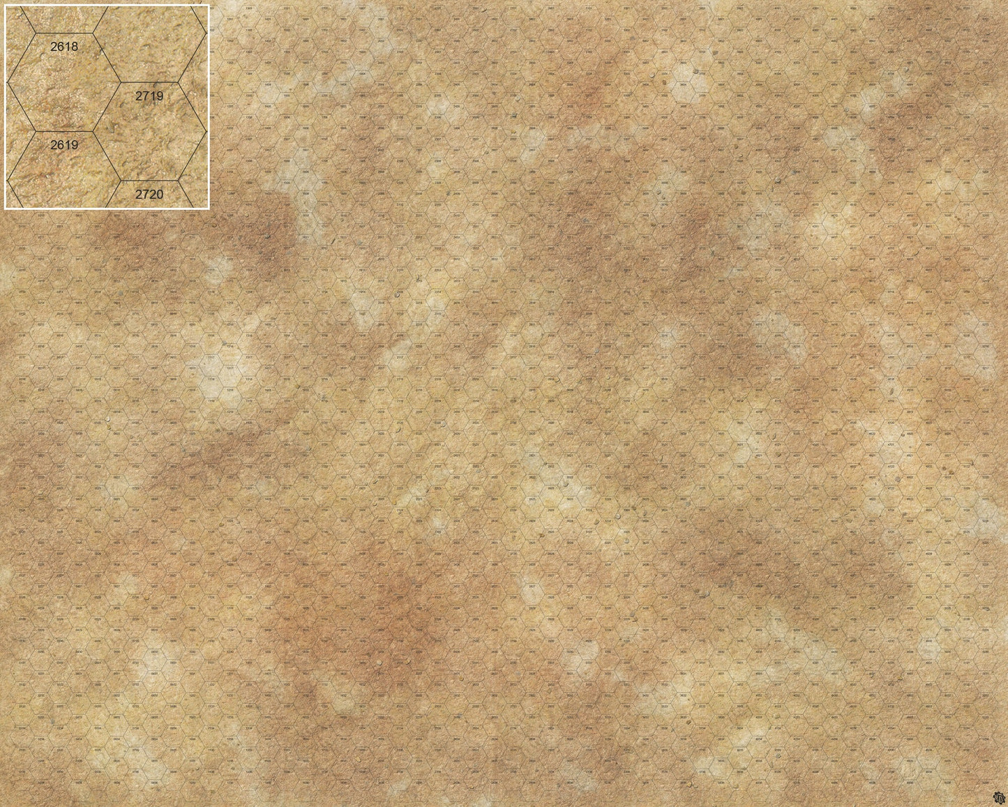 Mats by Mars: Swallowing Sand Tabletop Wargaming Play Mat