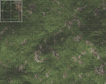 Mats by Mars: Green Hills Tabletop Wargaming Play Mat