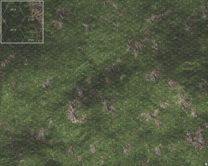 Mats by Mars: Green Hills Tabletop Wargaming Play Mat