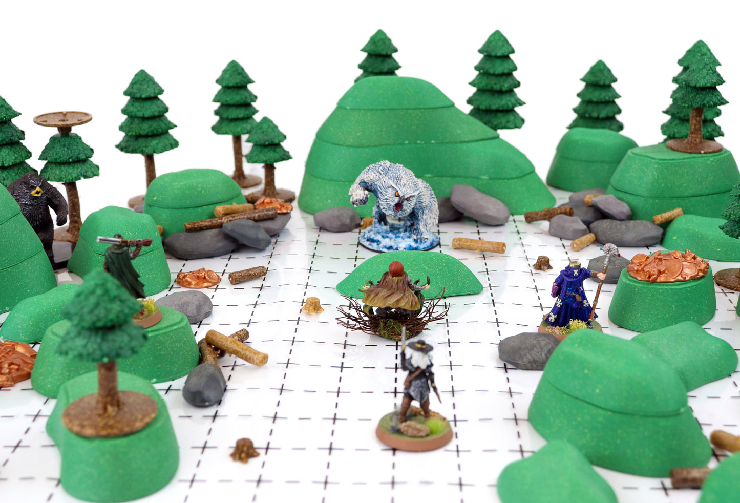 Owlbear Terrain Set