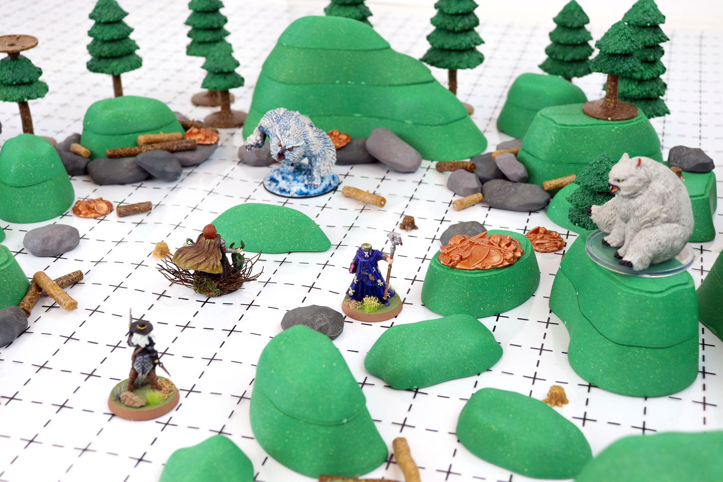 Owlbear Terrain Set