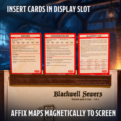 Magnetic Bar Set - Screen Extension Hardware for Ultimate Game Master Screen