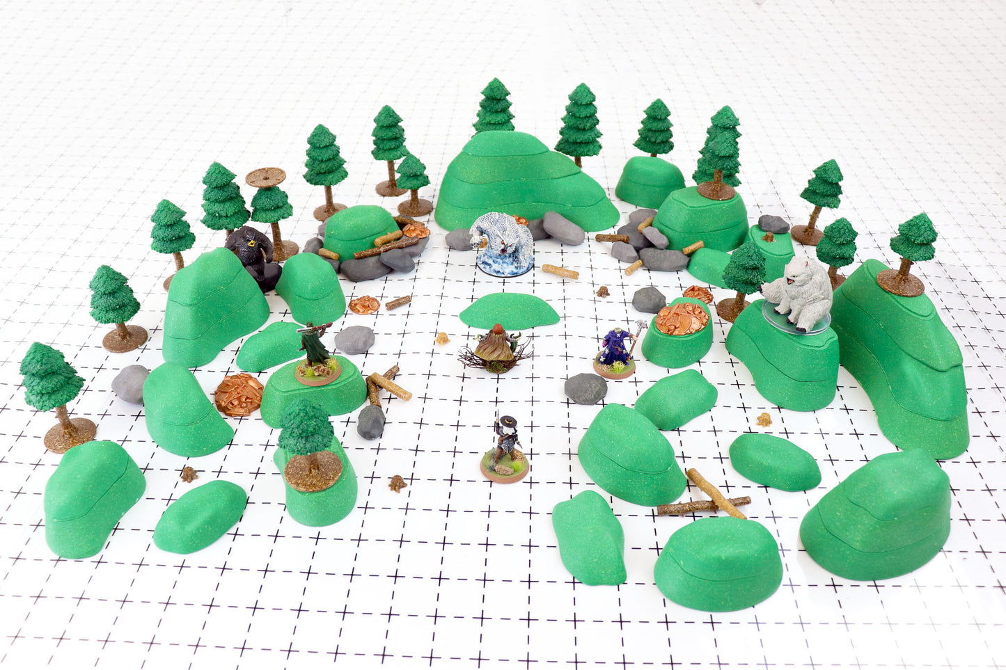 Owlbear Terrain Set