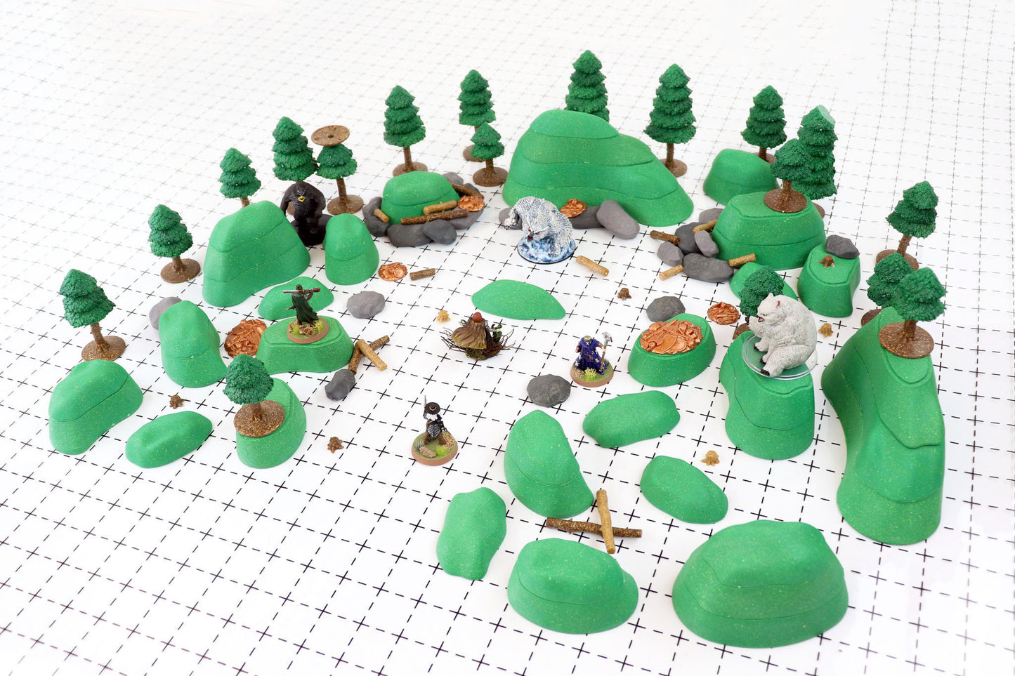 Owlbear Terrain Set